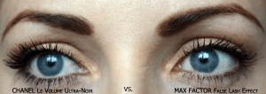 Chanel vs Max Factor Mascara